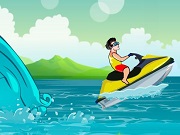 Play Jet Ski Flood Rush Game Online