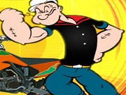 Play Popeye Motorbike Ride Game Online