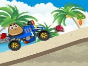 Play Pou Beach Rider Game Online