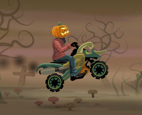 Play Pumpkin Head Rider Game Online