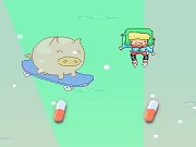 Play Super Ski Runner Game Online