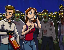 Play Zombies Ate My Phone Game Online